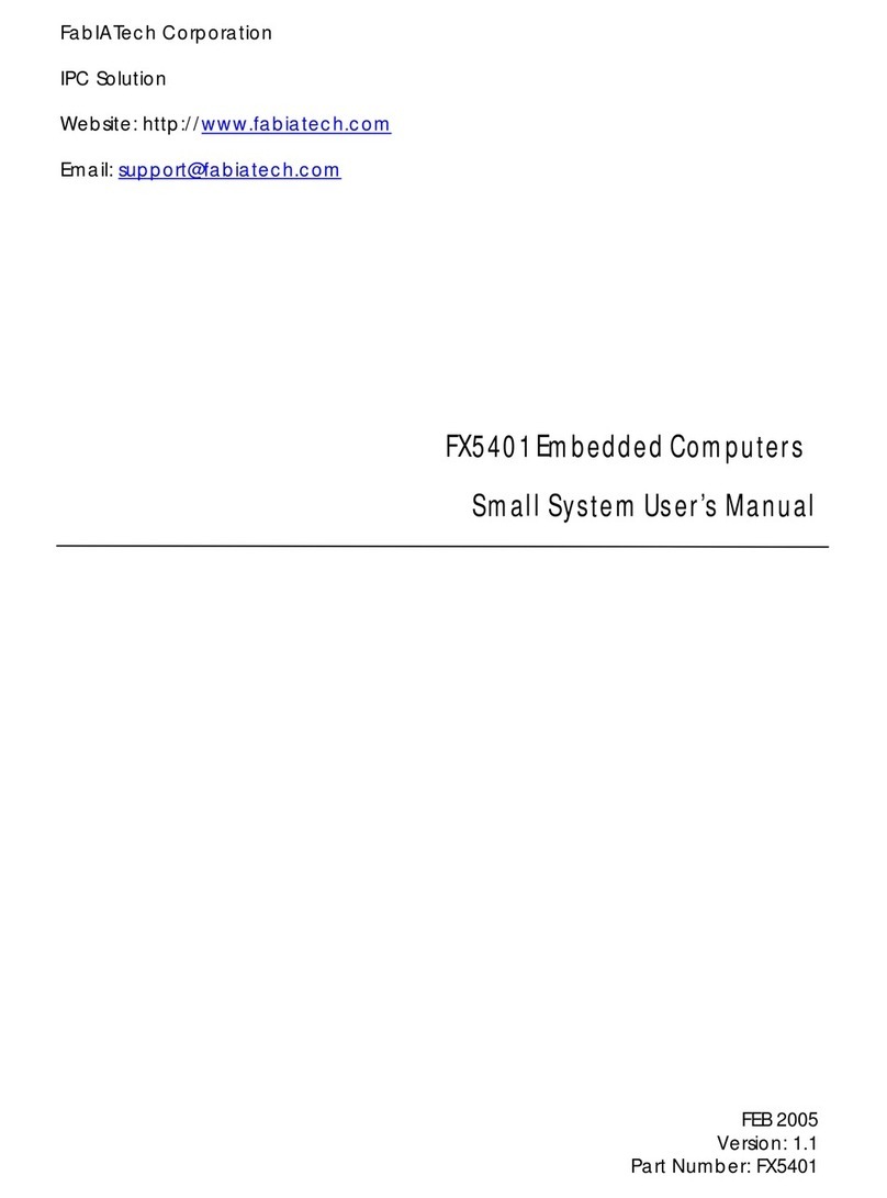 FabiaTech FX5401 user manual