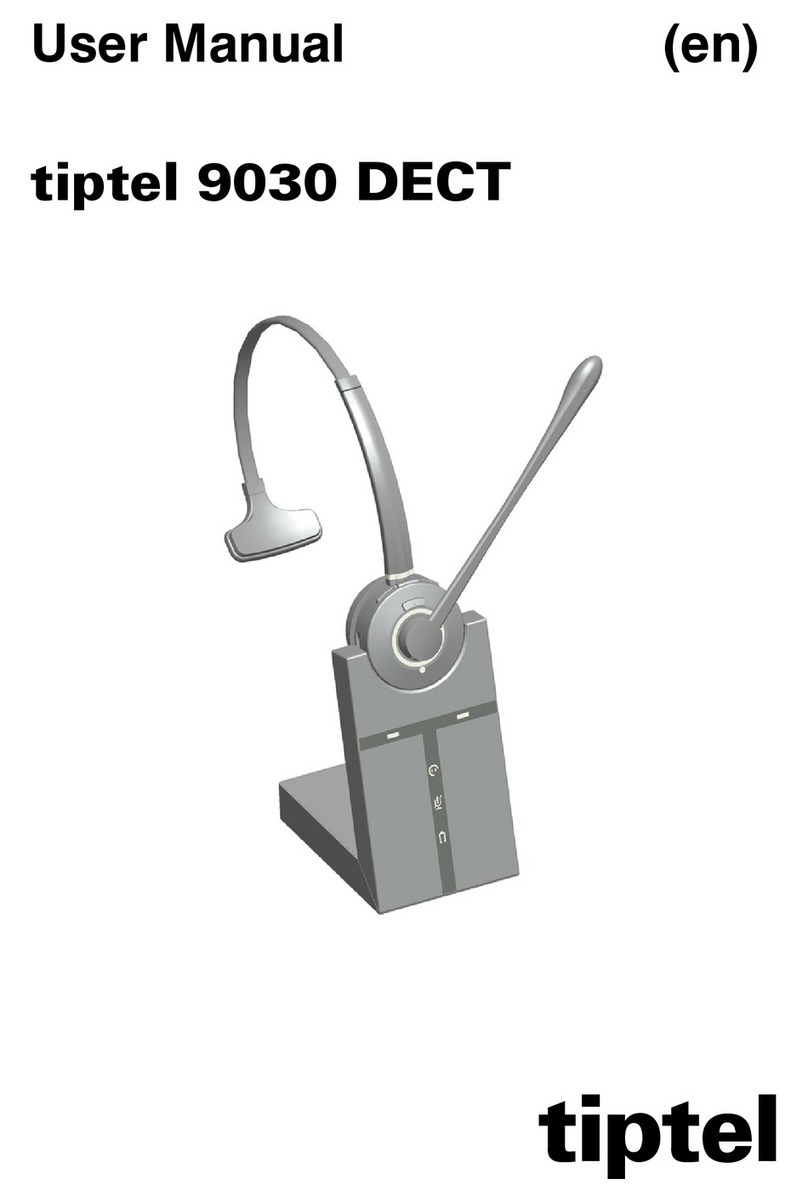 TIPTEL 9030 DECT user manual