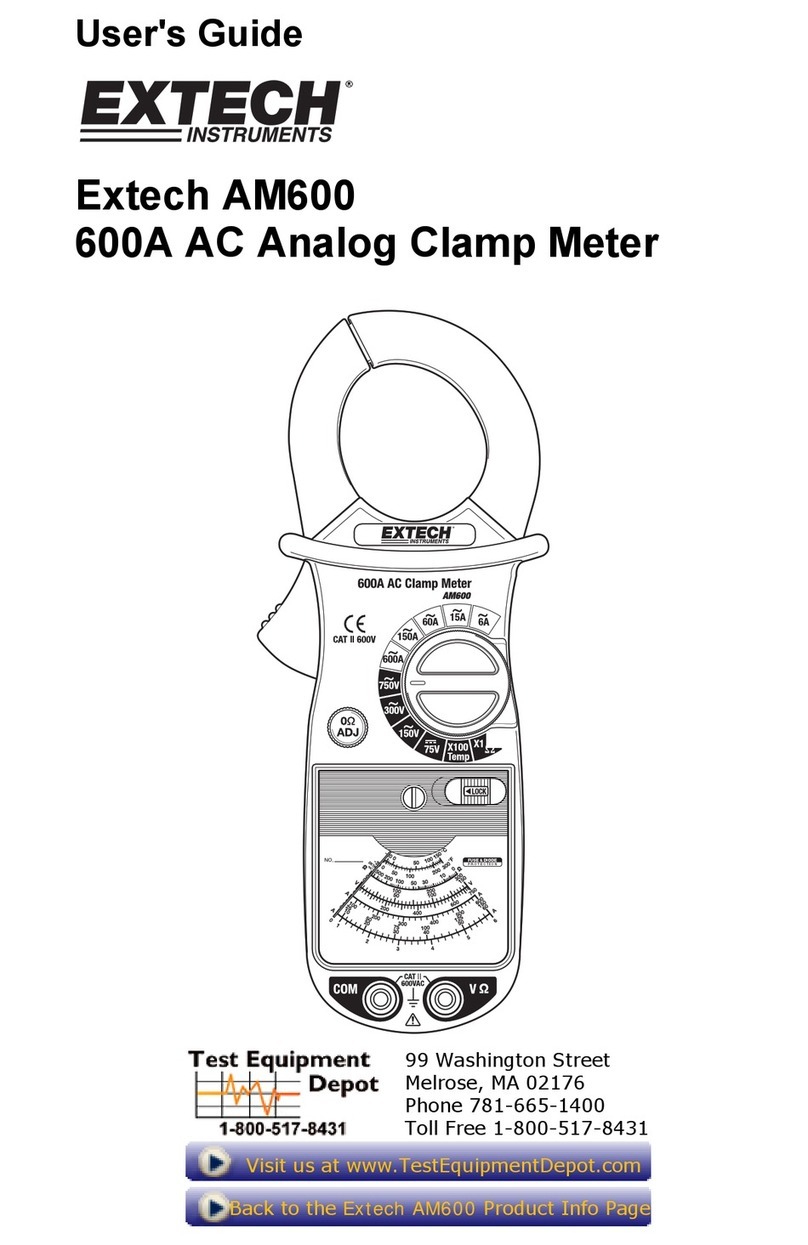 Extech Instruments AM600 User manual