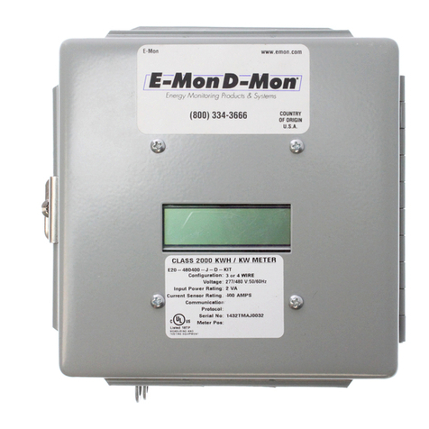 E-Mon Class 2000 User manual