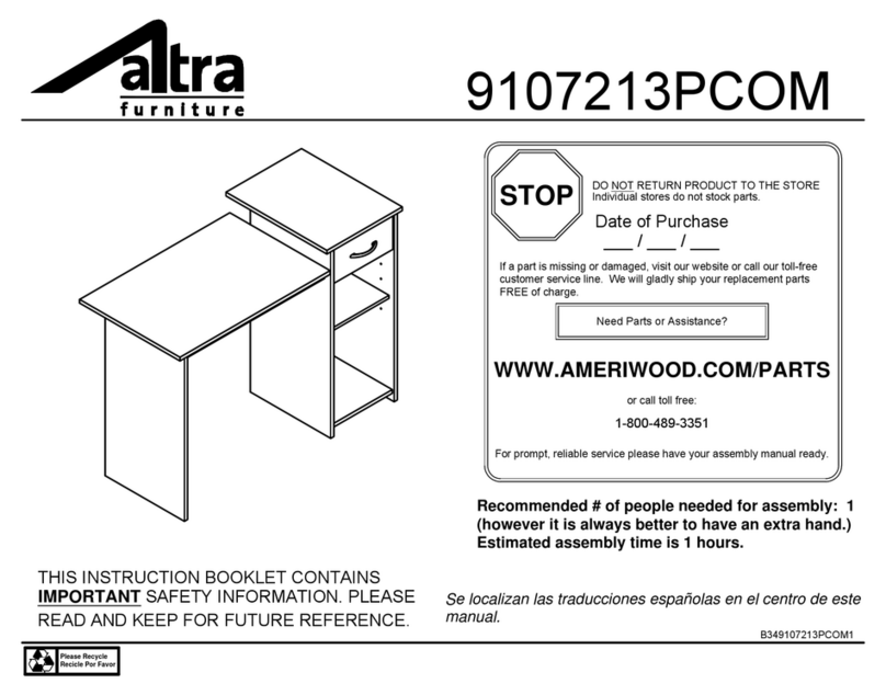 ALTRACO 9107213PCOM Instruction booklet ALTRACO 9107213PCOM Instruction booklet