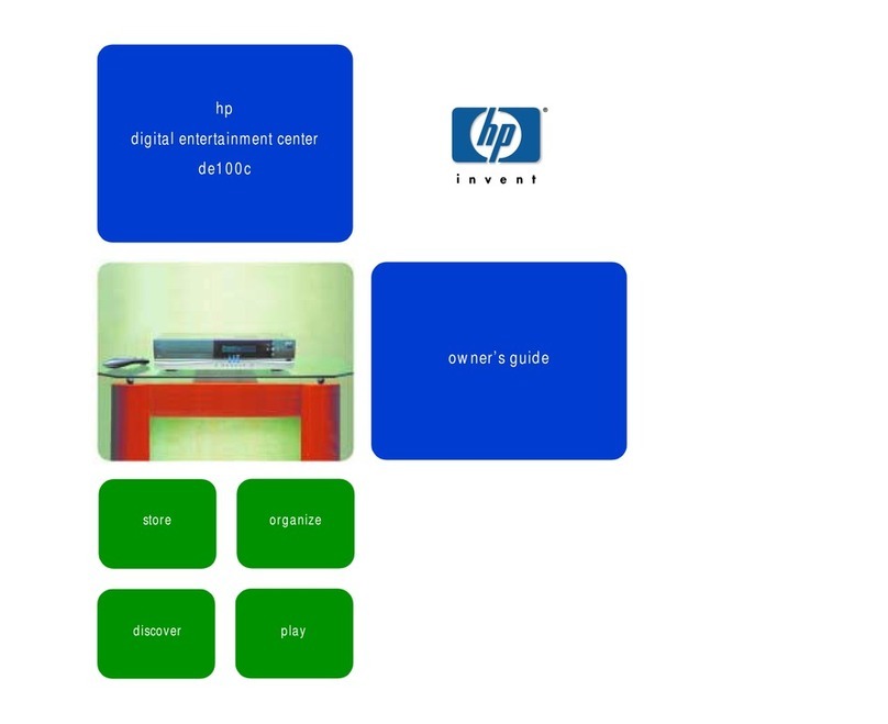 HP de100c User manual