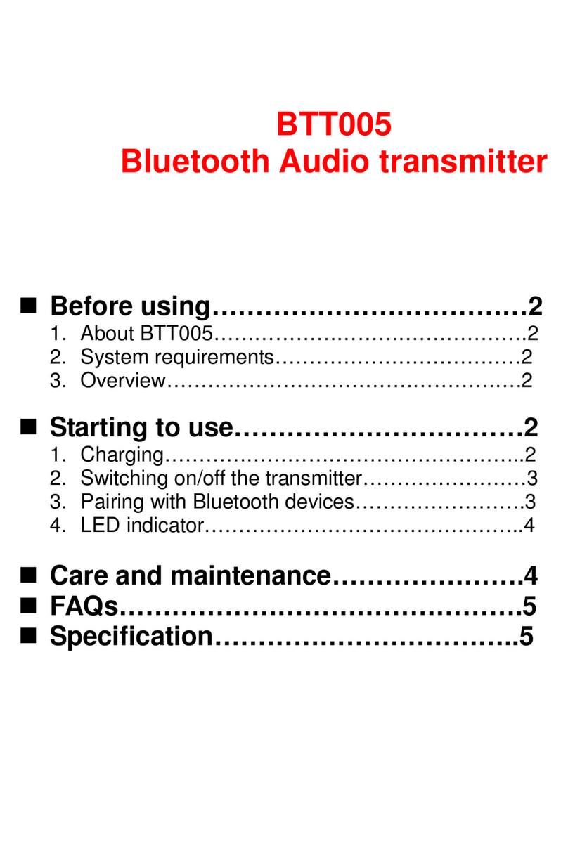 AZECA BTT005 user manual