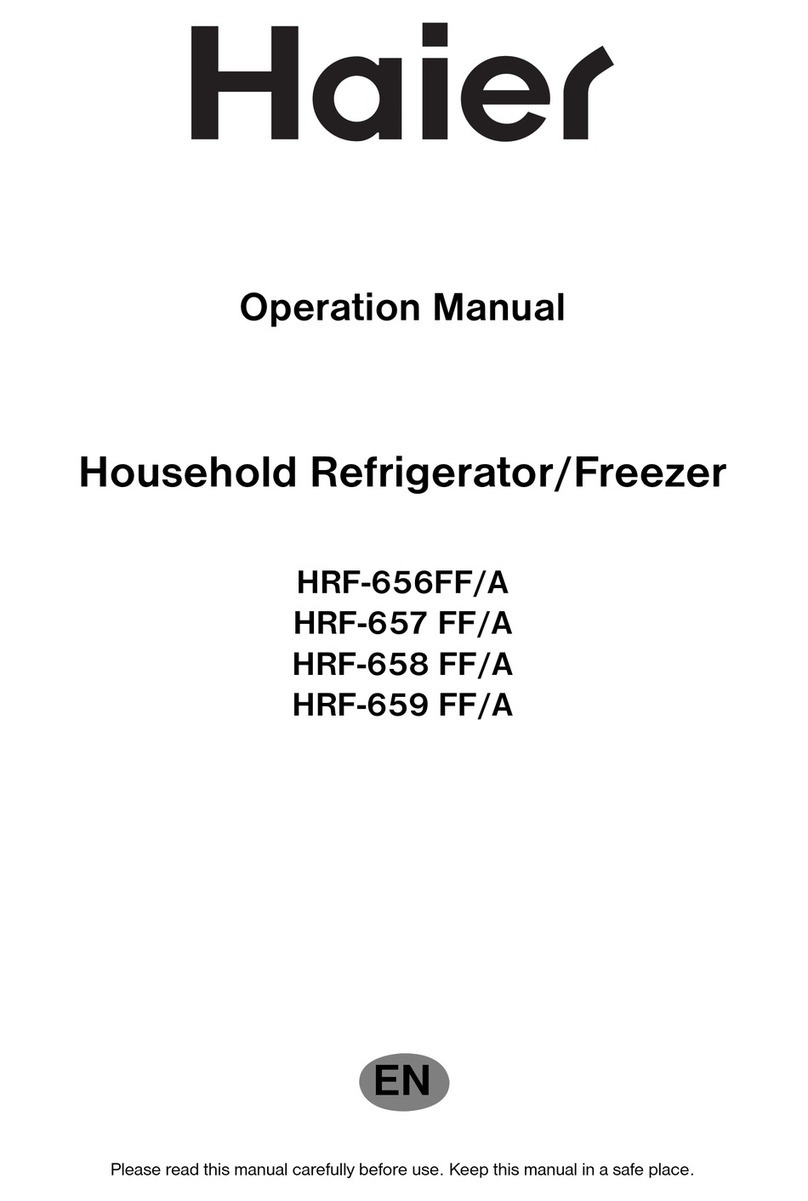 Haier HRF-656FF/A User manual