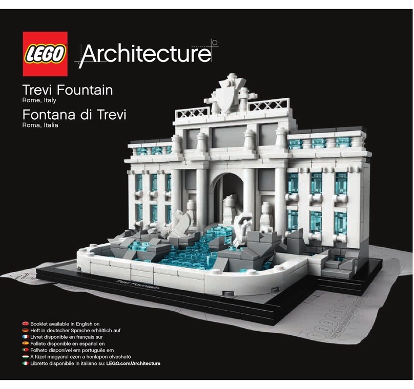 LEGO ARCHITECTURE TREVIFOUNTAIN User manual