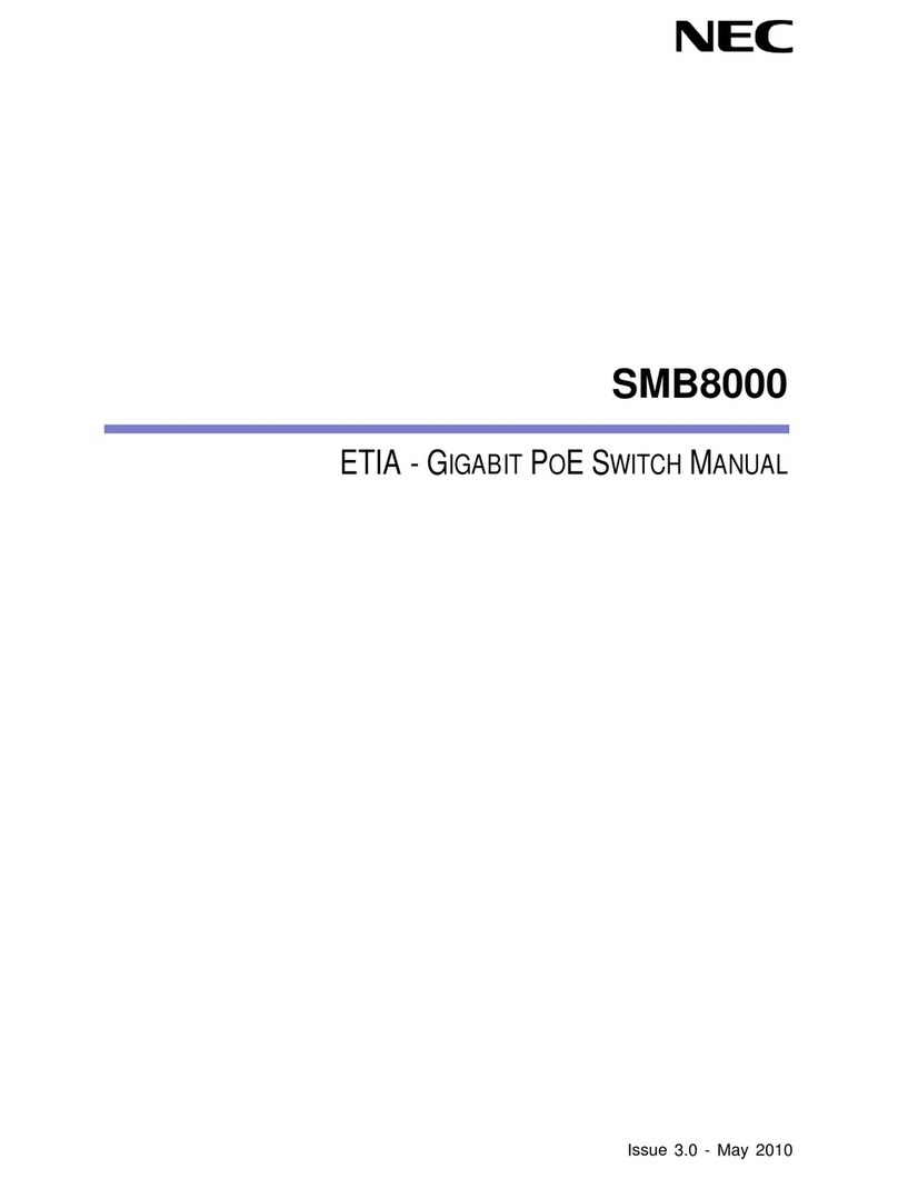 NEC SMB8000 manual