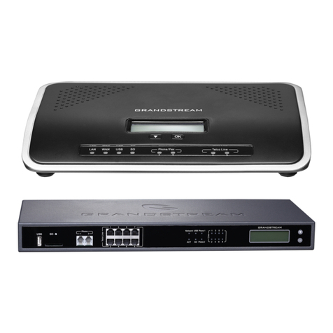 Grandstream Networks UCM6200 Series User manual