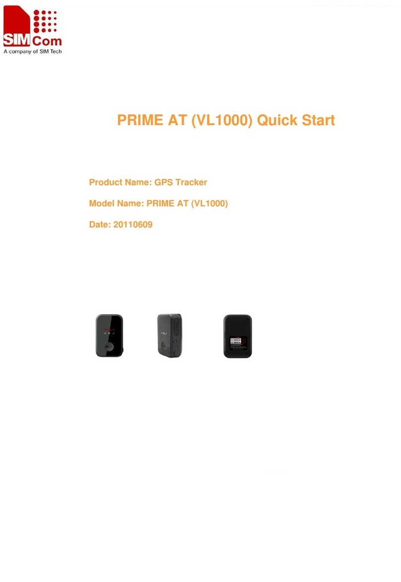 SimCom PRIME AT (VL1000) User manual