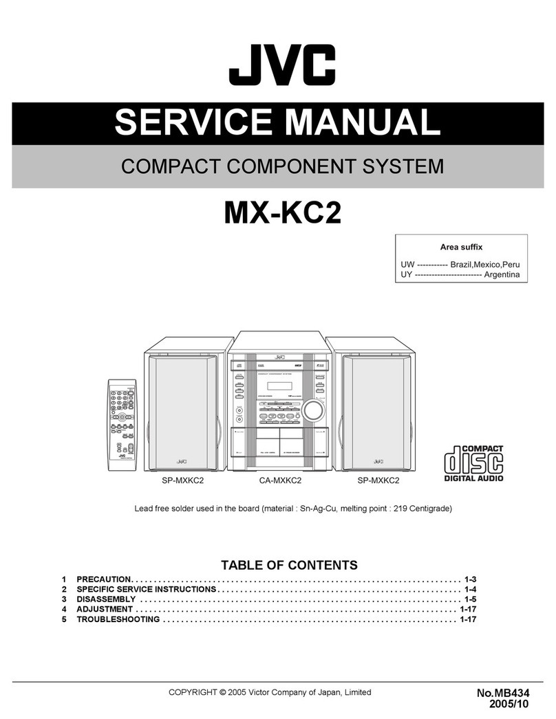 JVC MX-KC2 Service manual