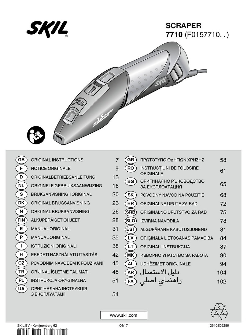 Skil 7710 Original instructions