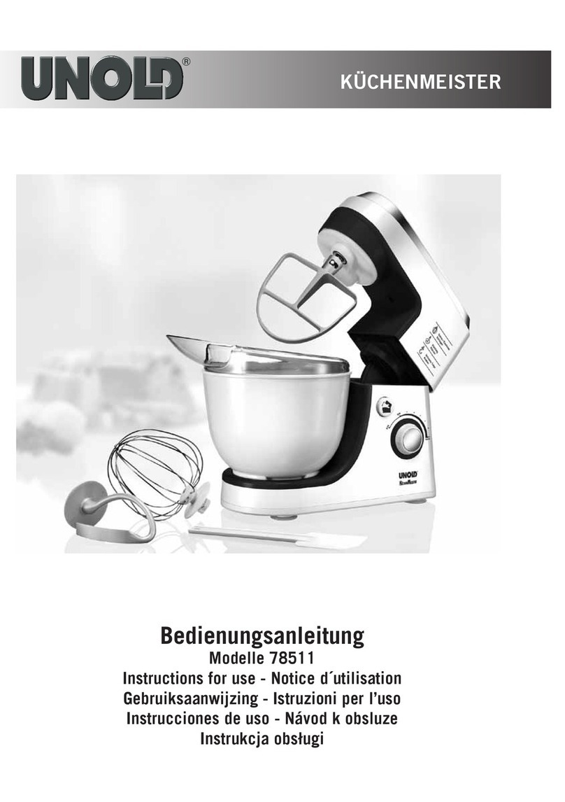 Unold 78511 Instructions for use