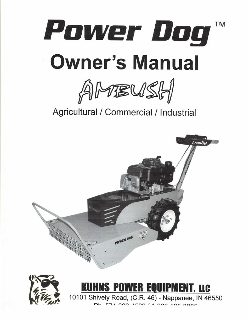 POWER DOG AMBUSH owner's manual