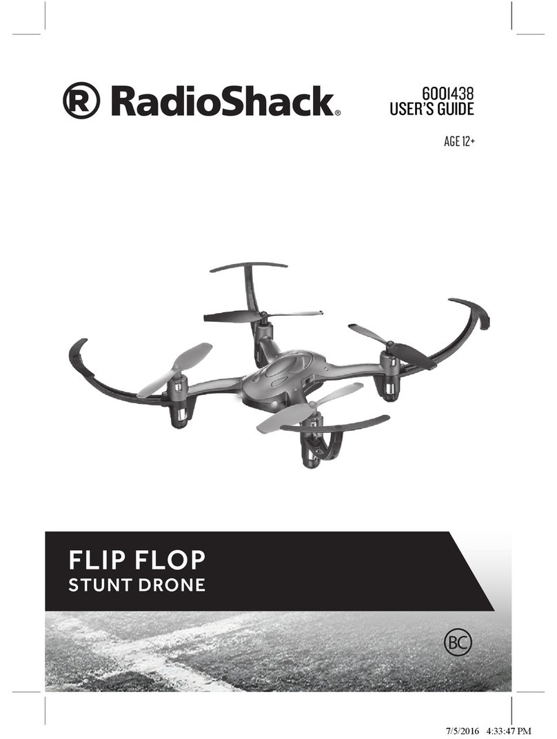 Radio Shack FLIP FLOP STUNT DRONE user guide