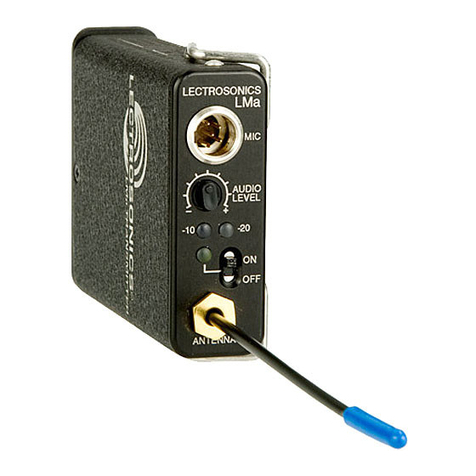 Lectrosonics LMa User manual