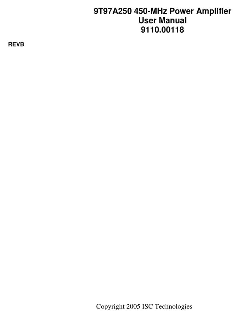 ISC 9T97A250 user manual