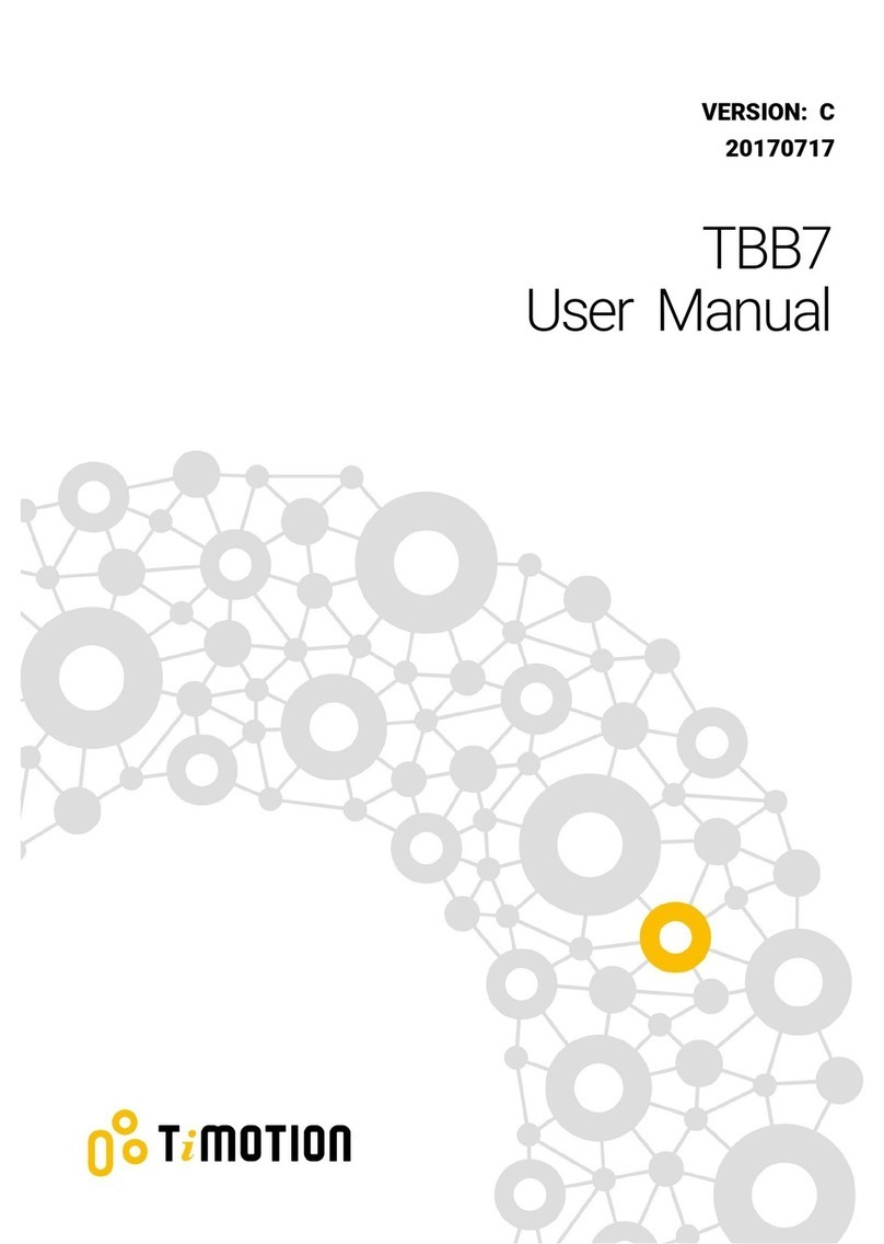 Timotion TBB7 user manual