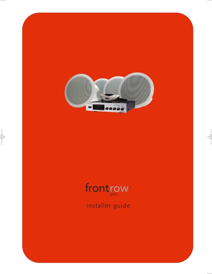 Phonic Ear FrontRow Pro Installer's guide