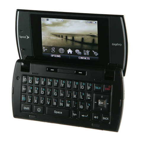 Sanyo Sprint Incognito User manual