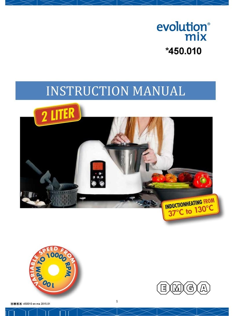 EMGA EVOLUTION MIX *450.010 instruction manual