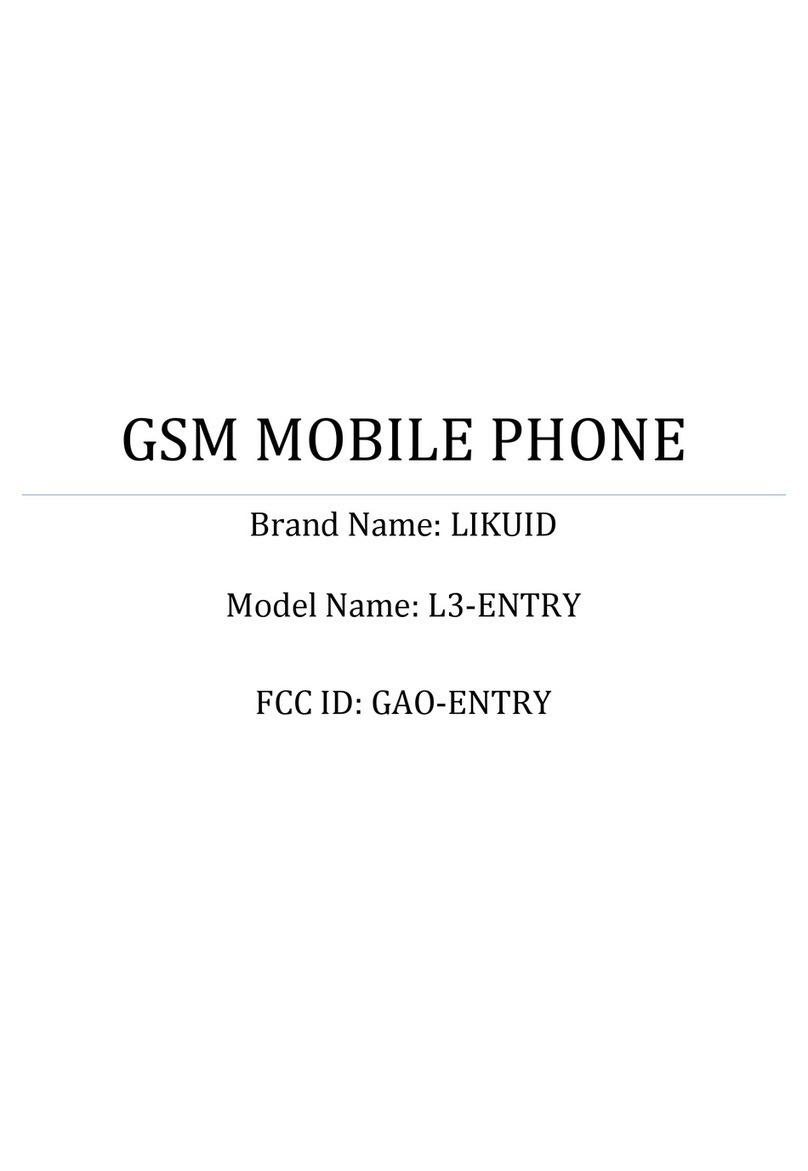 LIKUID L3-ENTRY User manual