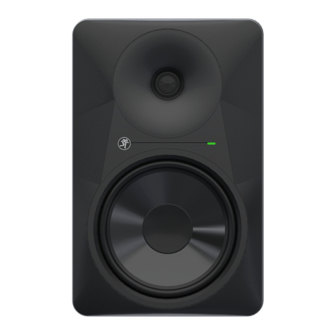 Mackie MR524 User manual