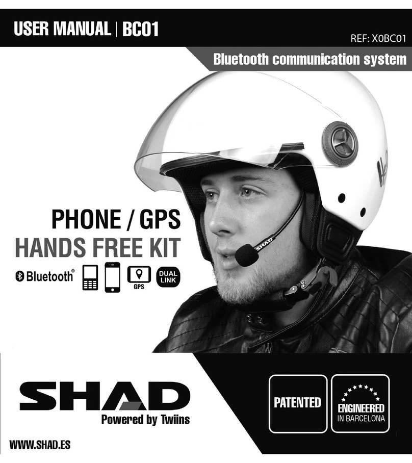 Shad bc01 user manual