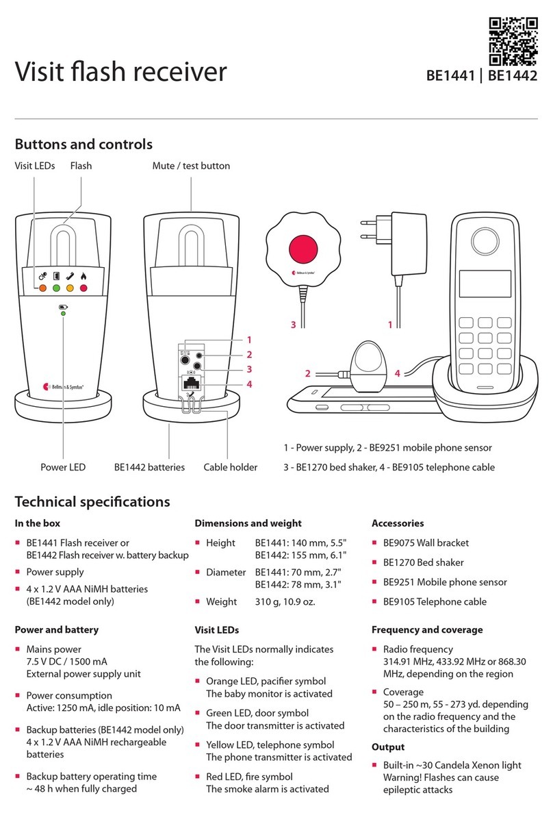Bellman & Symfon BE1441 user manual