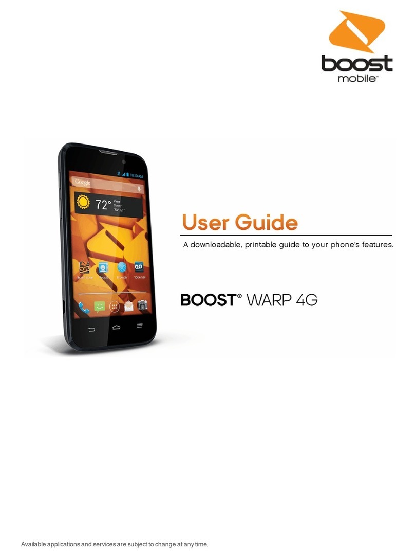 Zte Boost Warp 4G User manual