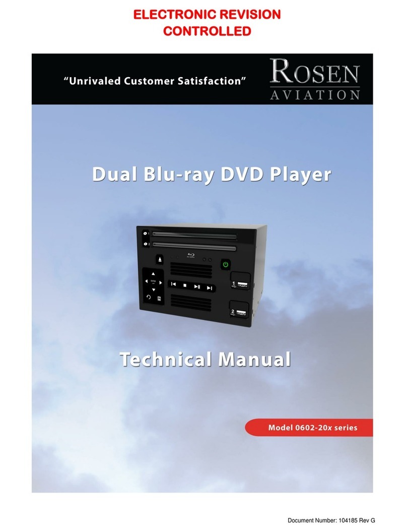 Rosen Aviation 0602-20 Series Technical manual