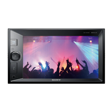Sony XAV-W651BT operating instructions