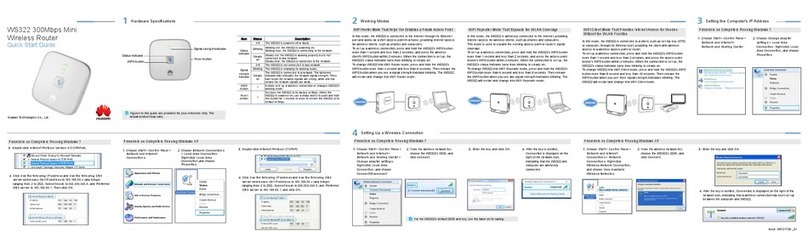 Huawei WS322 User manual