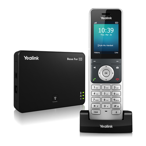 Yealink W56P Telesystem User manual