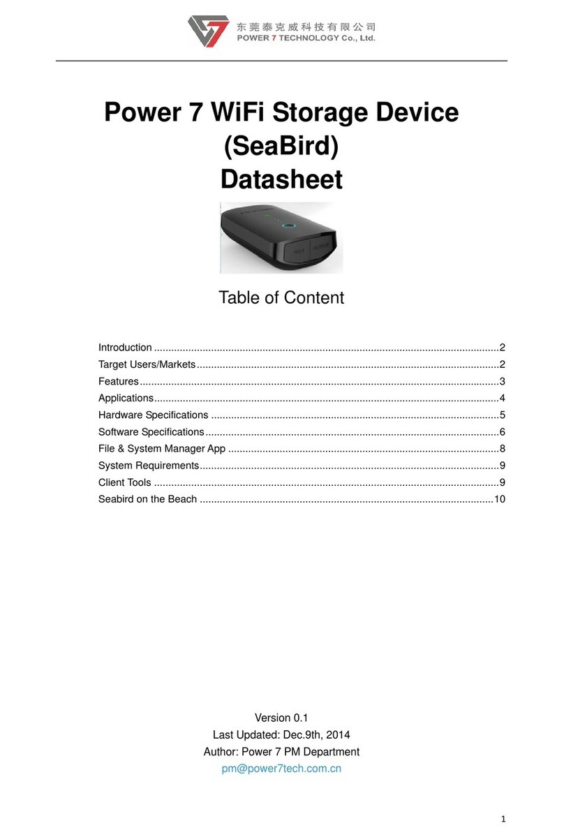 Power 7 RP-WD03 datasheet