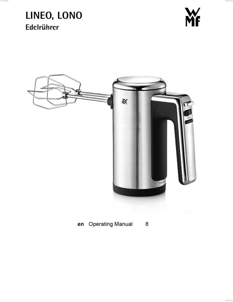 WMF LINEO, LONO operating manual