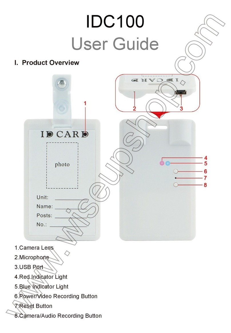 WISEUP SHOP IDC100 user guide