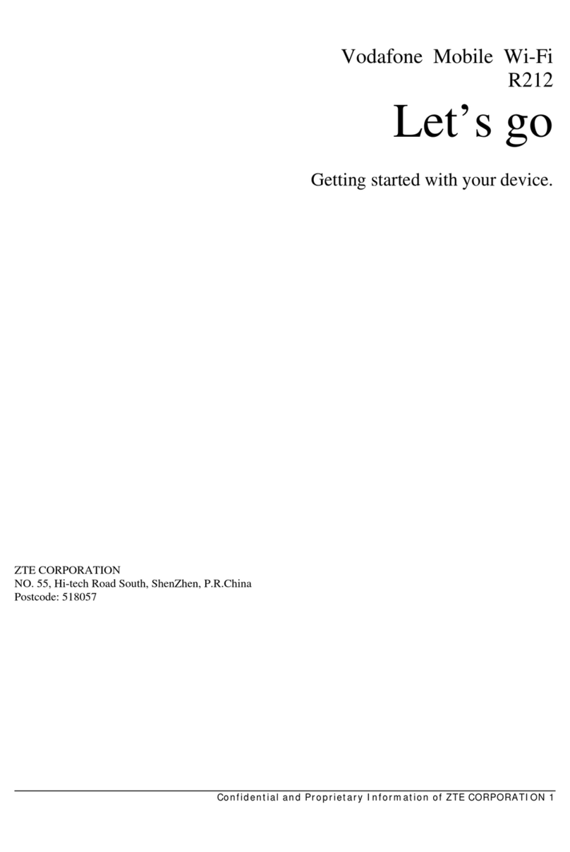 Zte R212 User manual