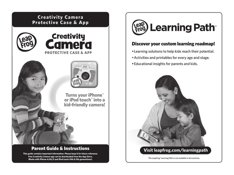 LeapFrog Creativity Camera App with Protective Case User manual