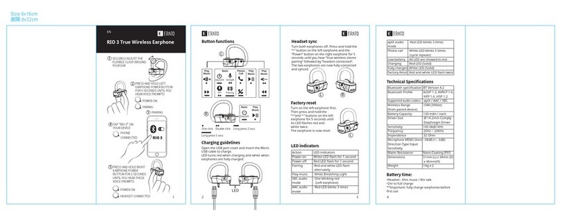 Erato RIO 3 manual