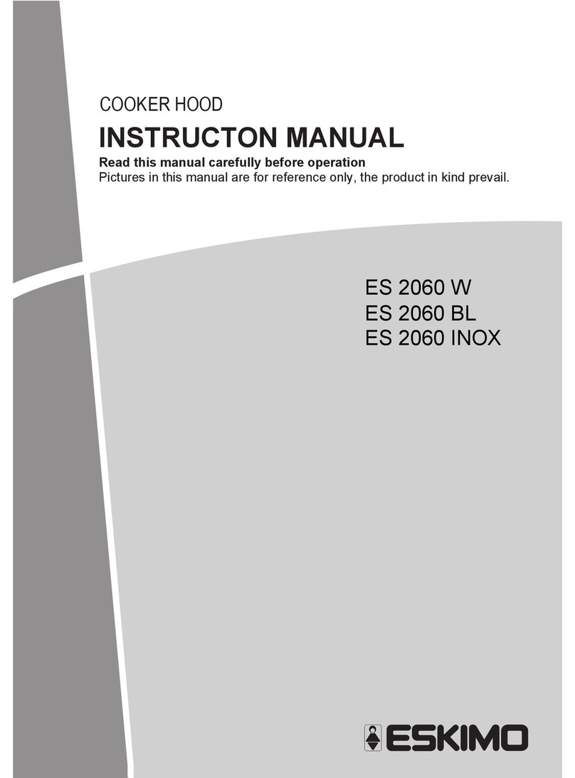 Eskimo ES 2060 W instruction manual