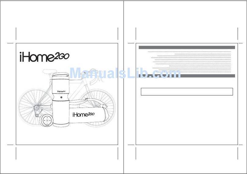 iHome2GO iH85 manual