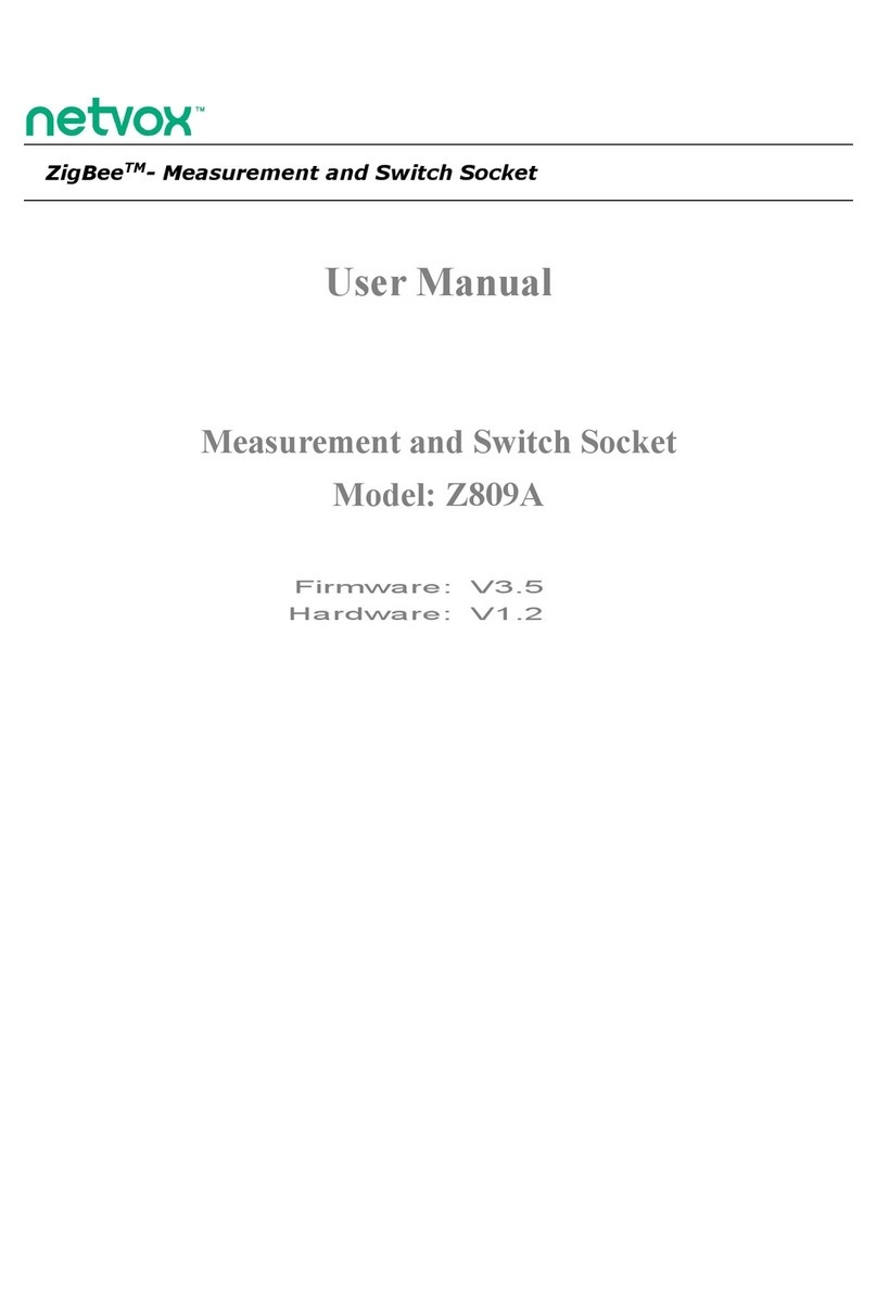 netvox Z809A user manual