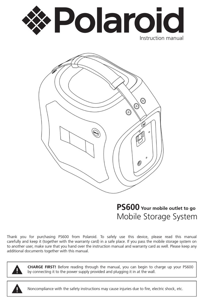 Polaroid PS600 instruction manual