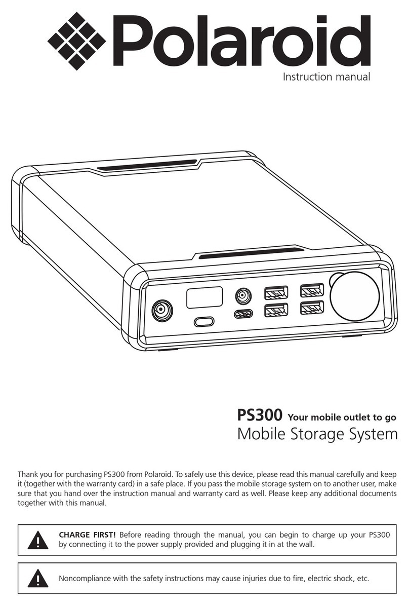 Polaroid PS300 instruction manual