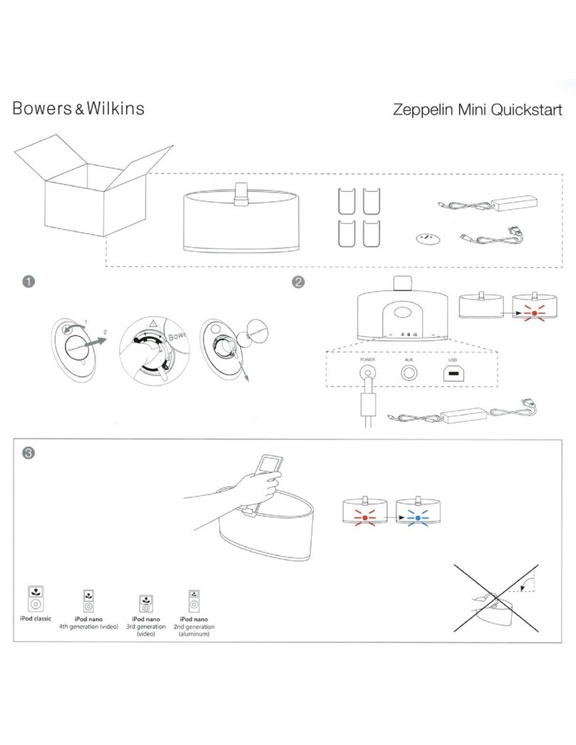 Bowers & Wilkins Zeppelin Mini quick start