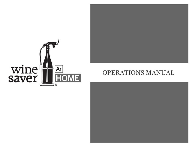 MICROMATIC Wine Saver HOME User manual