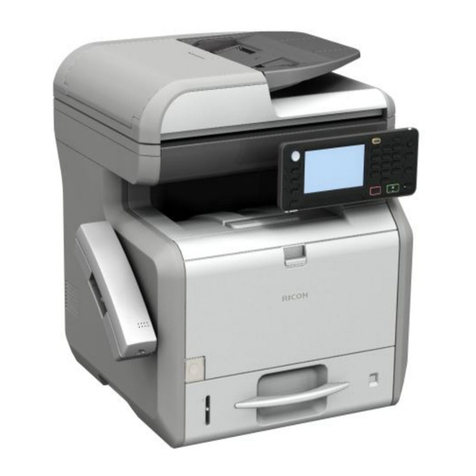 Ricoh M160 User manual