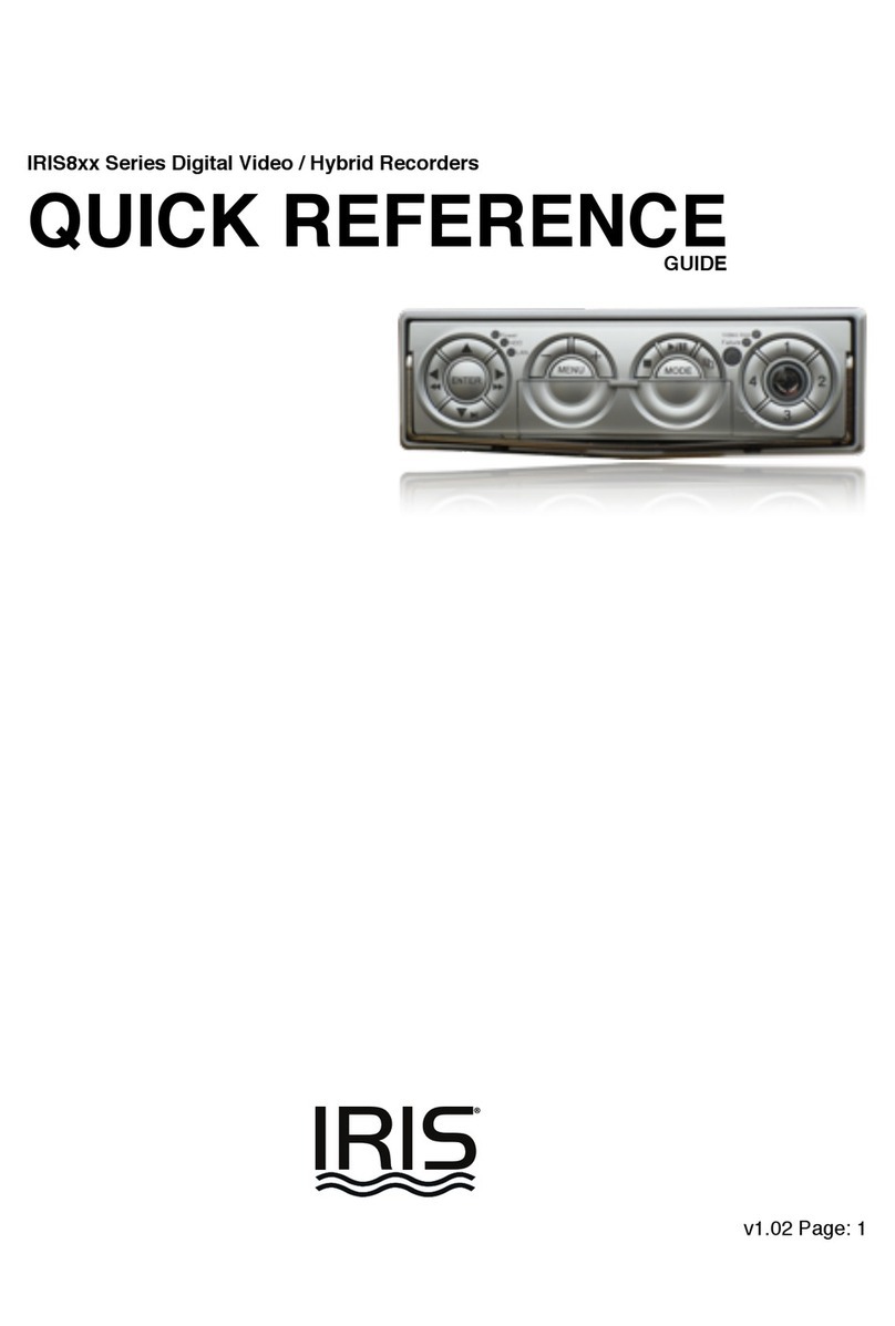 IRIS IRIS8 Series Quick reference guide