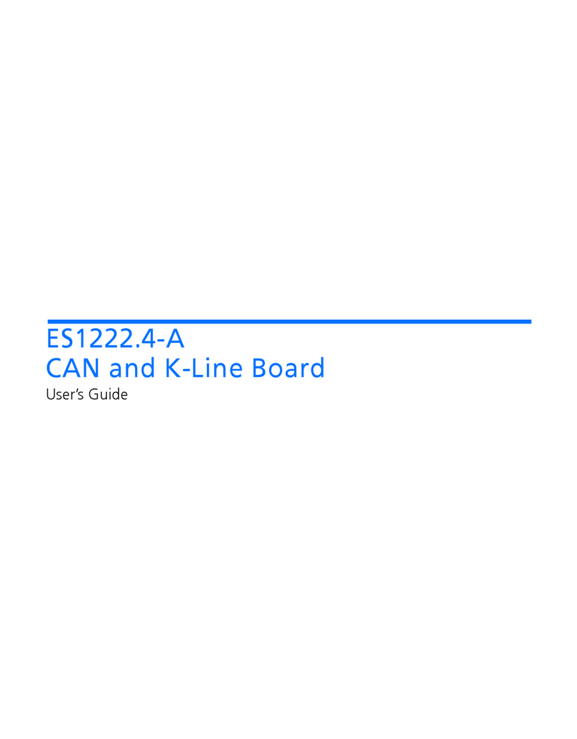 ETAS ES1222.4-A user guide