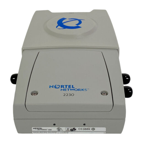 Nortel AS-1200-BG-EXT User manual