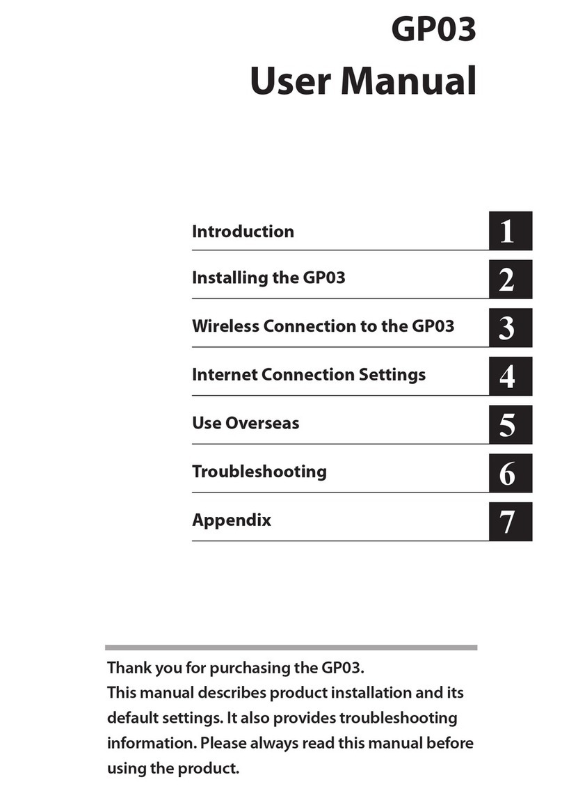 Buffalo GP03 User manual Buffalo GP03 User manual